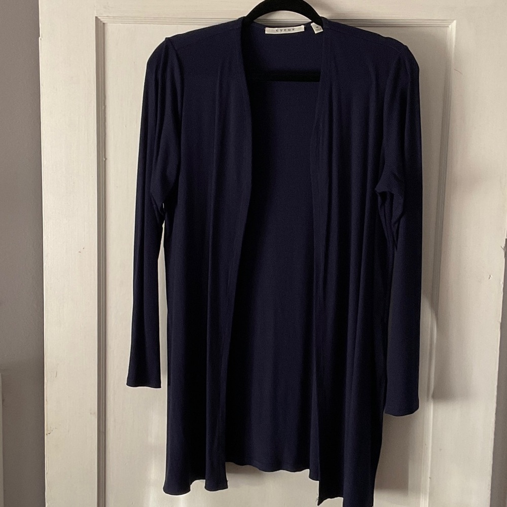 Cyrus Deep Blue Open Cardigan